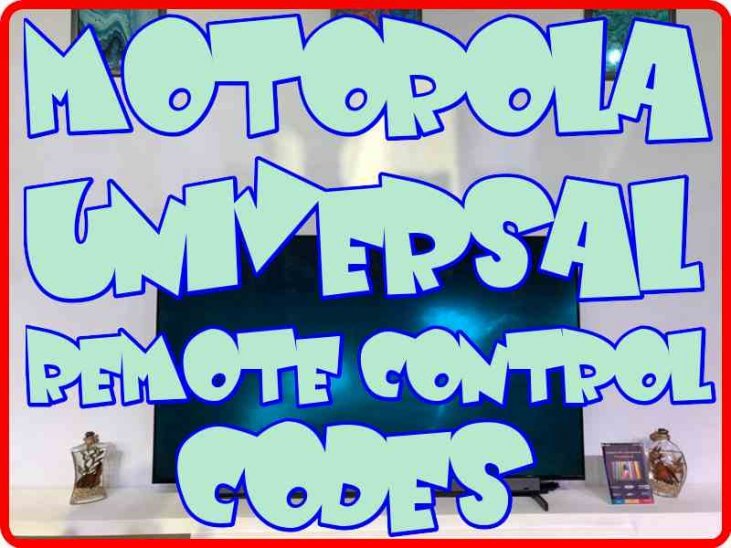 Motorola Universal Remote control codes and Programming