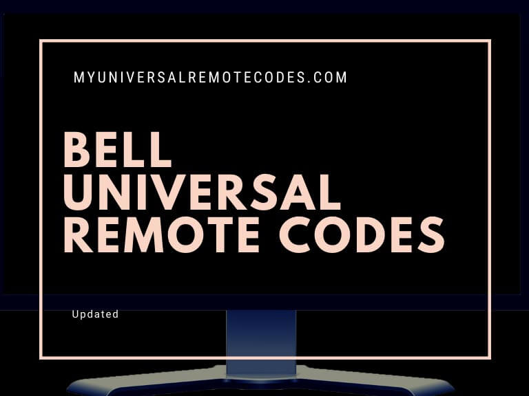Bell Universal Remote Codes My Universal Remote Tips And Codes