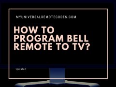 How To Program Bell Remote To TV