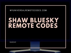 Shaw Bluesky Remote Codes