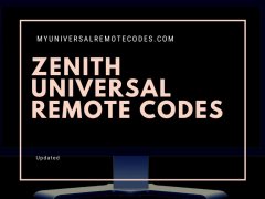Zenith Universal Remote Codes