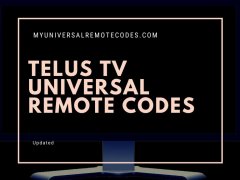 Telus TV Universal Remote Codes
