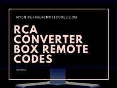 RCA Converter Box Remote Codes