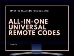 all in one universal remote codes