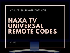 Naxa TV Universal Remote Codes