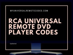 RCA Universal Remote DVD Player Codes
