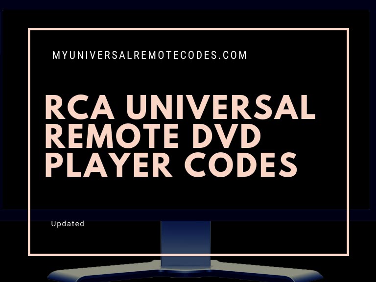 electcom dvd player universal remote codes