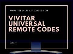 Vivitar Universal Remote codes