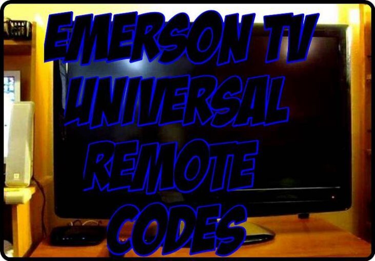 Emerson TV Universal Remote Codes Programming Tips