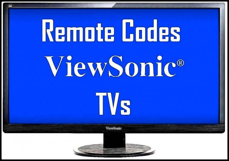 ViewSonic TVs Remote Control Codes and Setup Guide