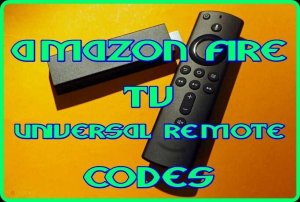 amazon fire tv universal Remote codes