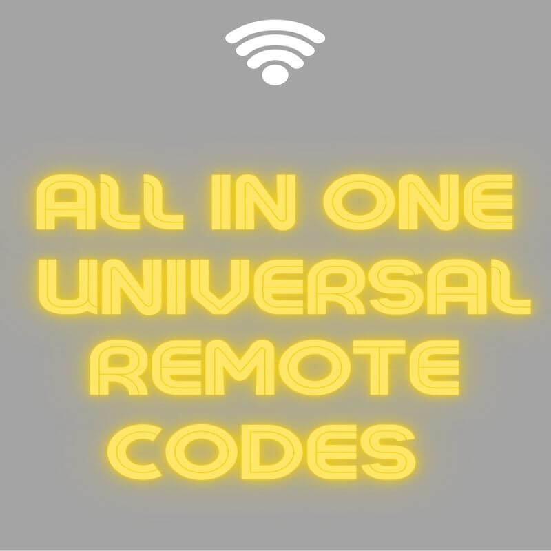 One For All Universal Remote Codes and Setup Guide