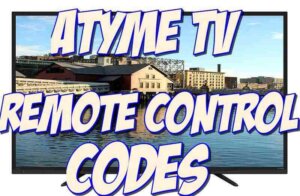 atyme tv remote codes