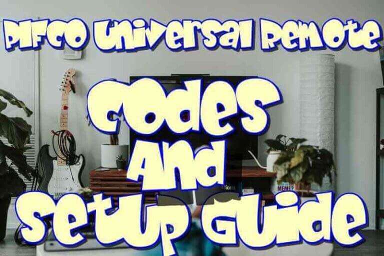 PIFCO Universal Remote Codes and Setup Guide 2021