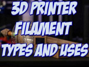 3d printer filaments types