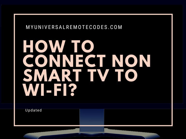 how to connect non smart tv to wifi