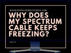 spectrum cable keeps freezing