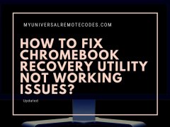 chromebook recovery utility not working