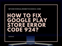 Error Code 924