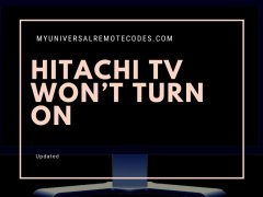 Hitachi TV Won’t Turn On