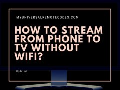 Stream From Phone To Tv Without Wifi