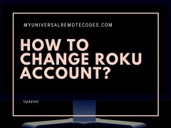 How to change Roku account