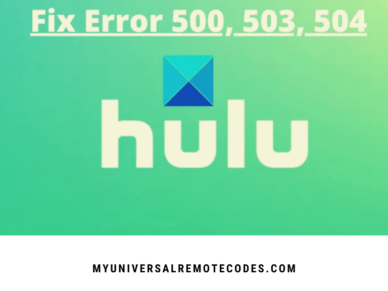 Hulu Error Code 503