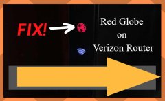 verizon router red globe