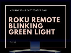 Roku Remote Blinking Green Light