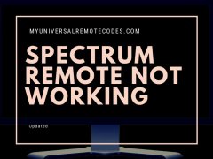 Spectrum Remote Not Working