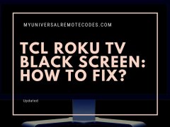 TCL Roku TV Black Screen