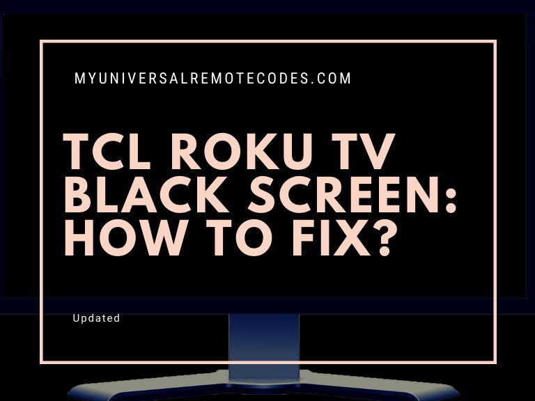 How To Fix a TCL TV with Black Screen