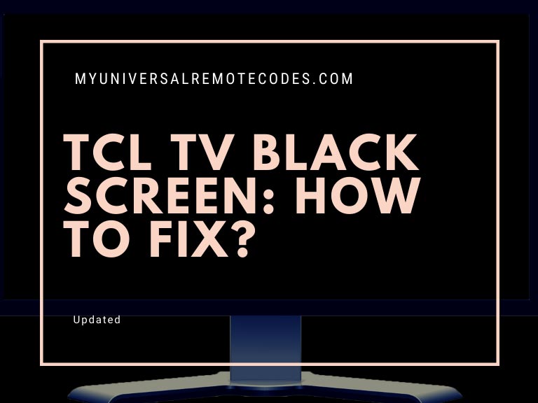 TCL TV Black Screen