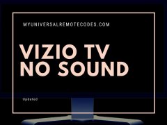 Vizio TV No Sound