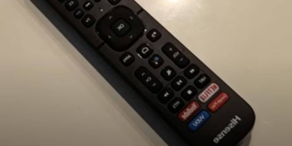 hisence tv remote not working
