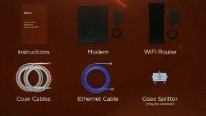 no cable outlet for spectrum internet