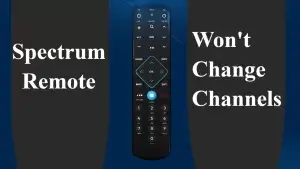 remote won't change channels