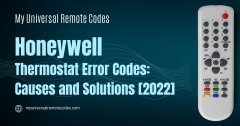 honeywell thermostat error codes