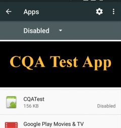 Cqatest что это такое на android