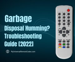 garbage disposal humming