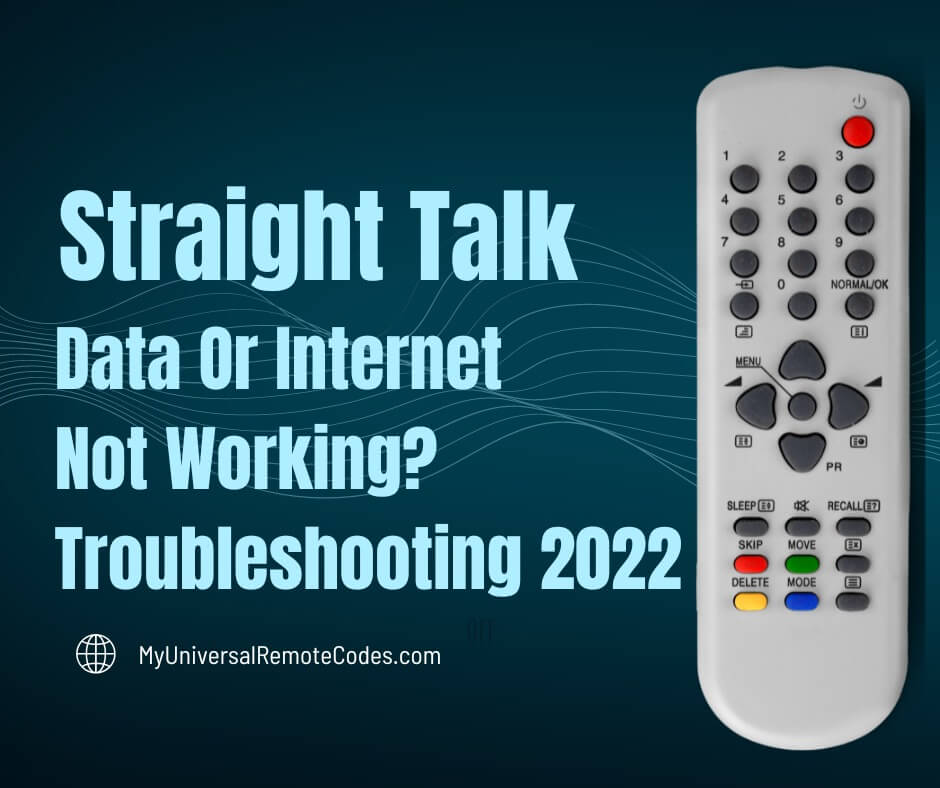 straight talk data or internet not working
