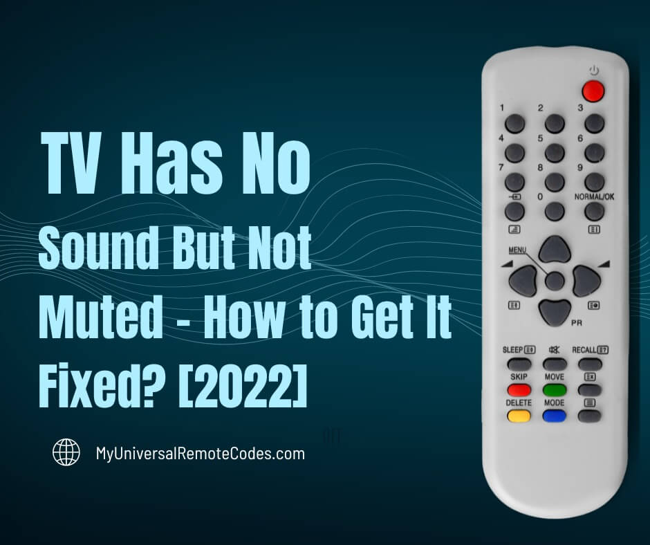 tv has no sound but not muted