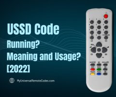USSD Code Running