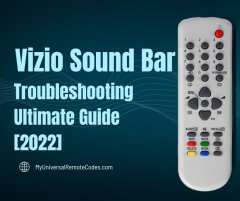 Vizio Sound Bar Troubleshooting