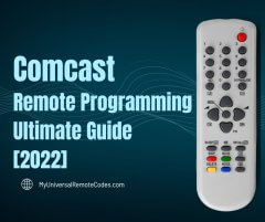 comcast remote programming