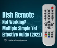 dish remote not working