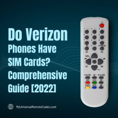 do verizon phones have sim cards