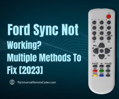 ford sync not working