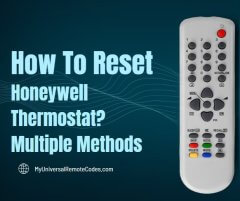 how to reset honeywell thermostat