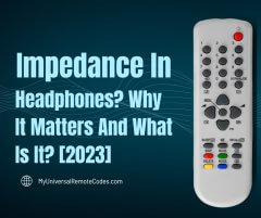 impedance in headphones